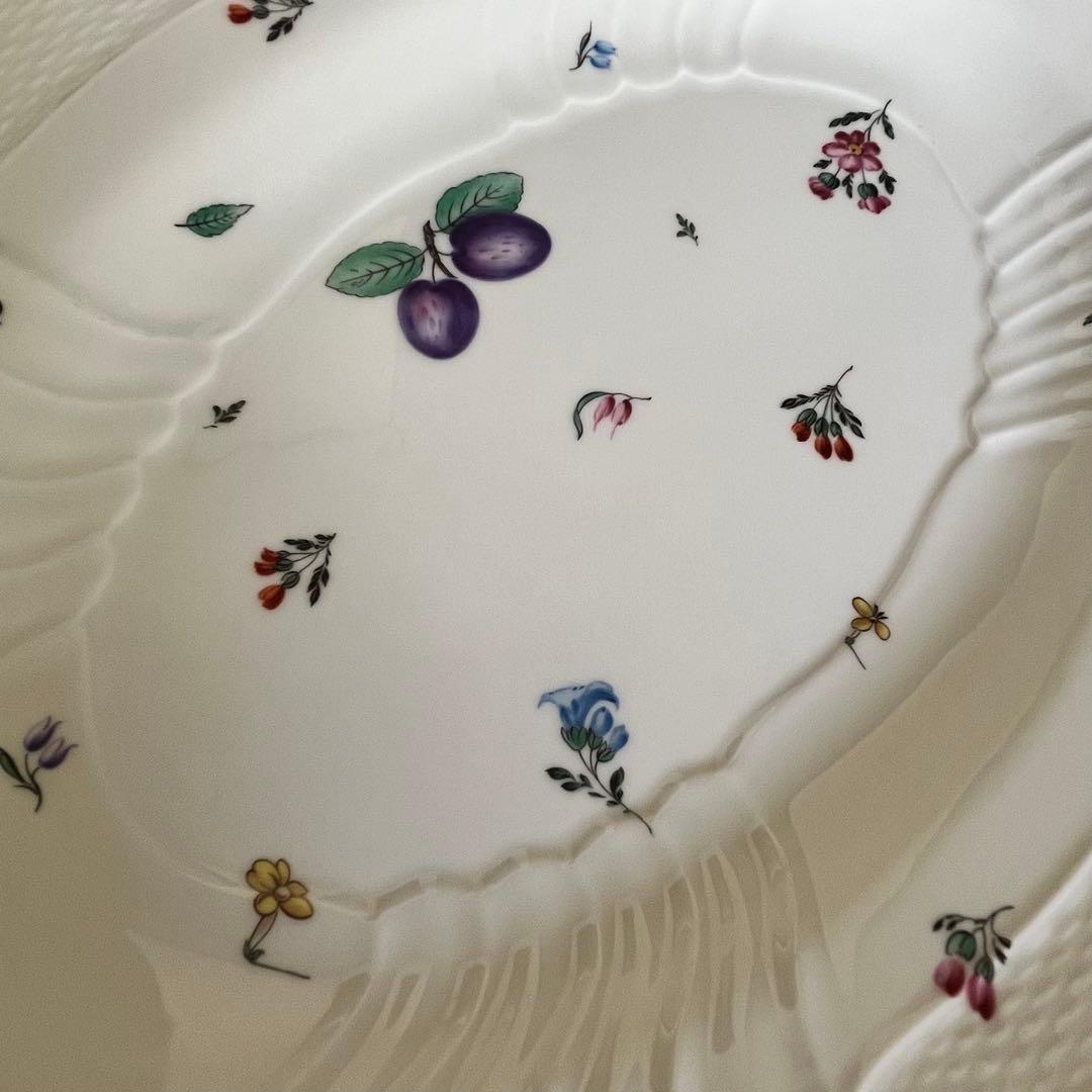 【希少品】リチャードジノリ★ベッキオペルージャ★豪華なラージオーバルプレート