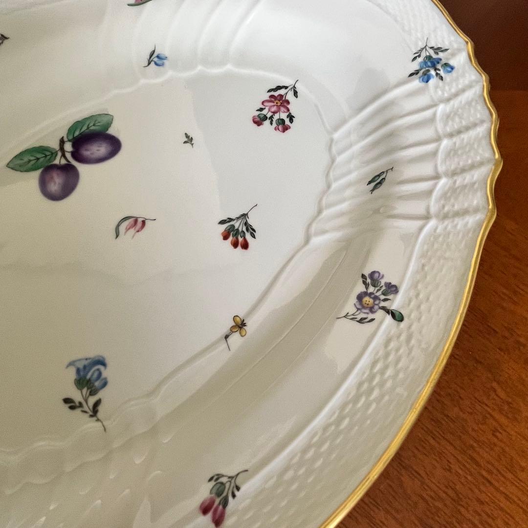 【希少品】リチャードジノリ★ベッキオペルージャ★豪華なラージオーバルプレート