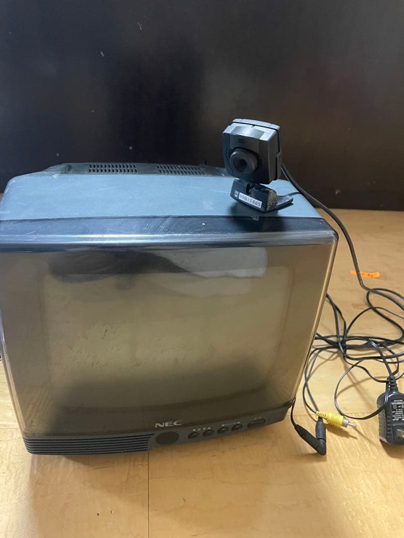 NECブラウン管テレビ　TV