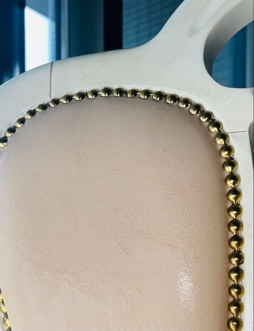 ④サルタレッリ　猫脚チェア※4脚同時販売のみ(この商品のみ小さなヘコミ有り)