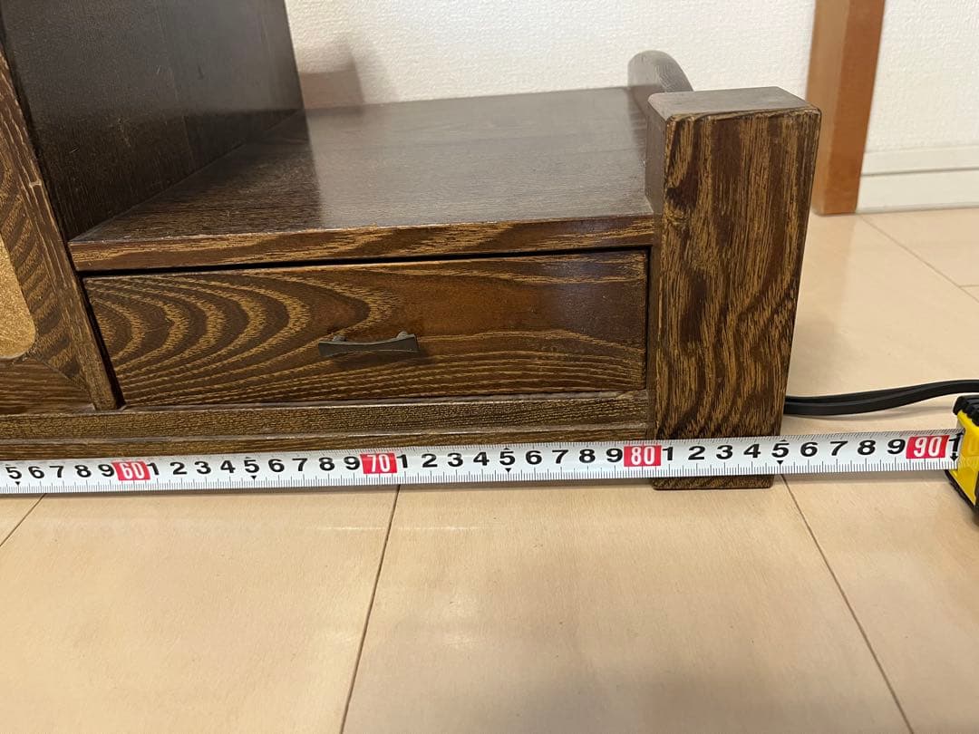 置き床　和風　和室　置床　置飾り棚　飾り台　サイドボード 床の間　ヴィンテージ