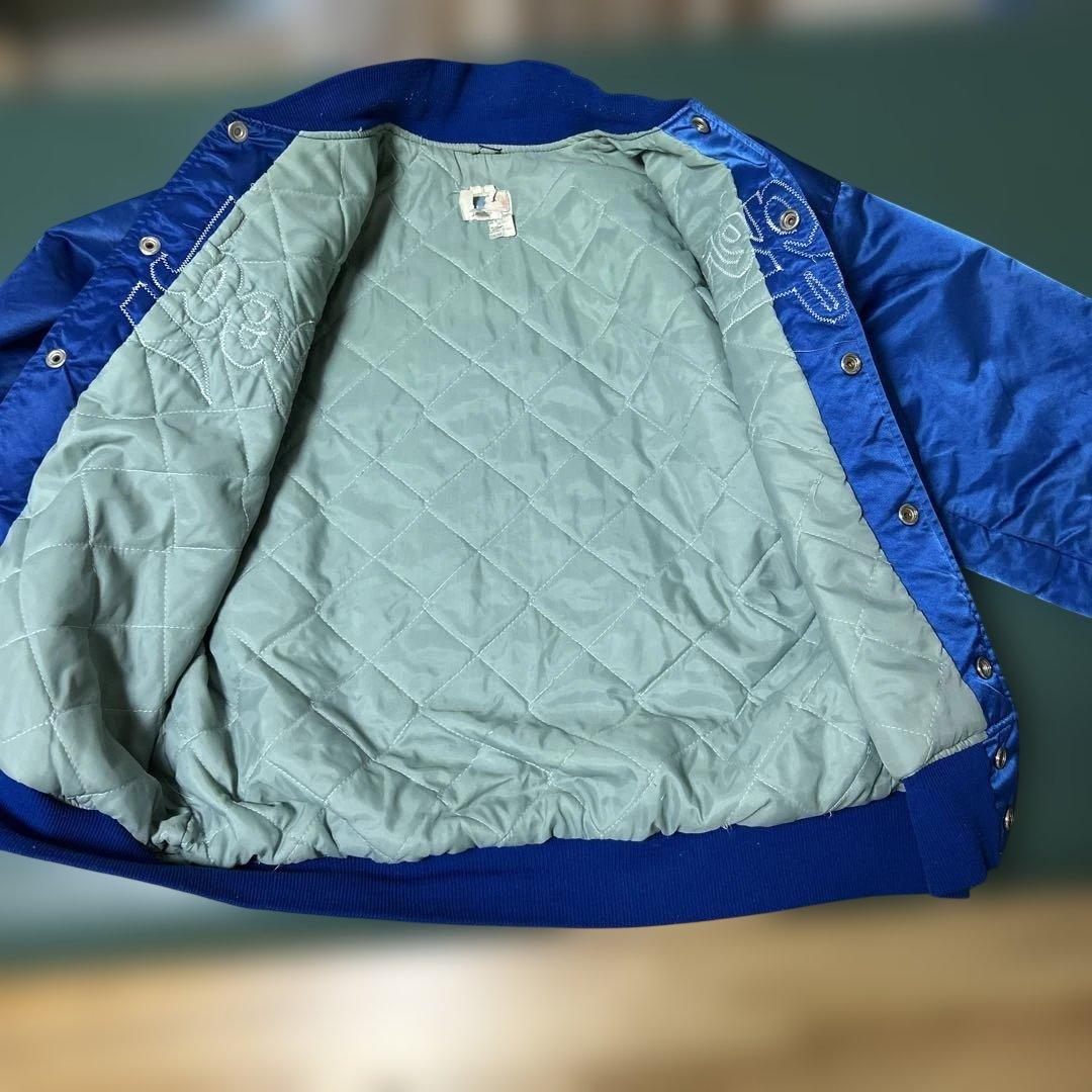 値下げ80s USA MLB公認Dodgers フェルコ　スタジアムジャンバーM