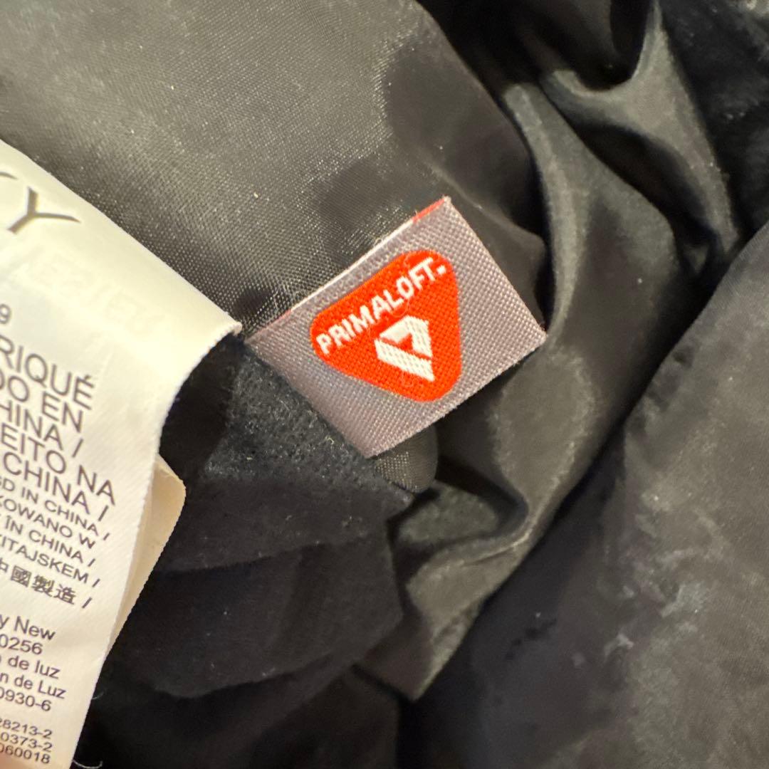 らロキシー　ROXY ビブパンツ　黒オーバーオール　M レディース