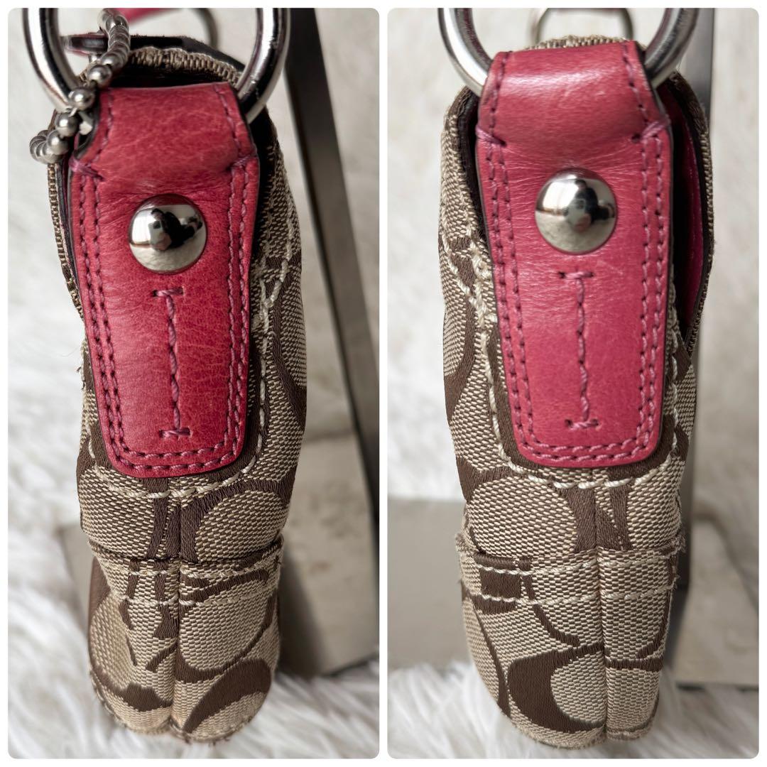 希少✨人気 コーチ ワンショルダーバッグ ピンク ソーホー 11860 肩掛け