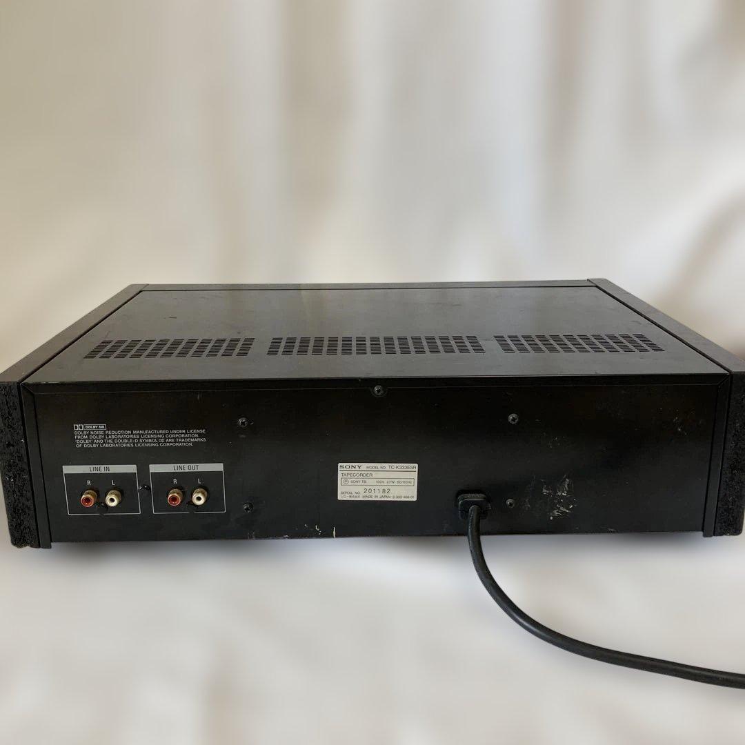 SONY tc-k333ESR 3ヘッドカセットデッキ　ジャンク