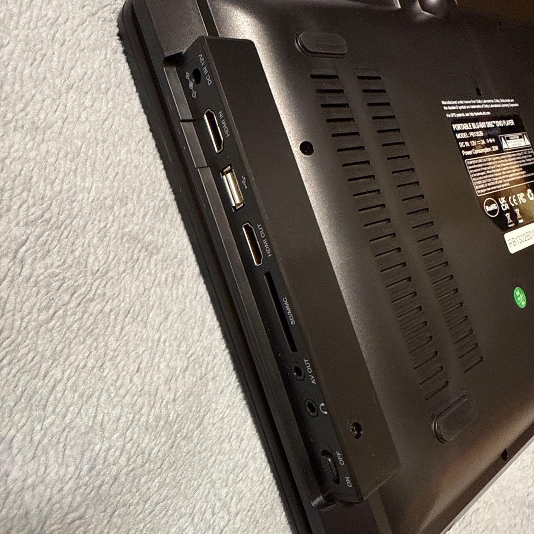 格安 naviskauto ポータブルBlu-rayプレーヤー PB1302B