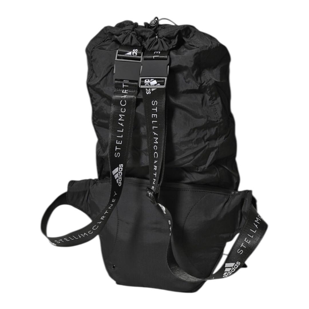 ななadidas ステラマッカートニー ボディバック ウエストポーチ 黒