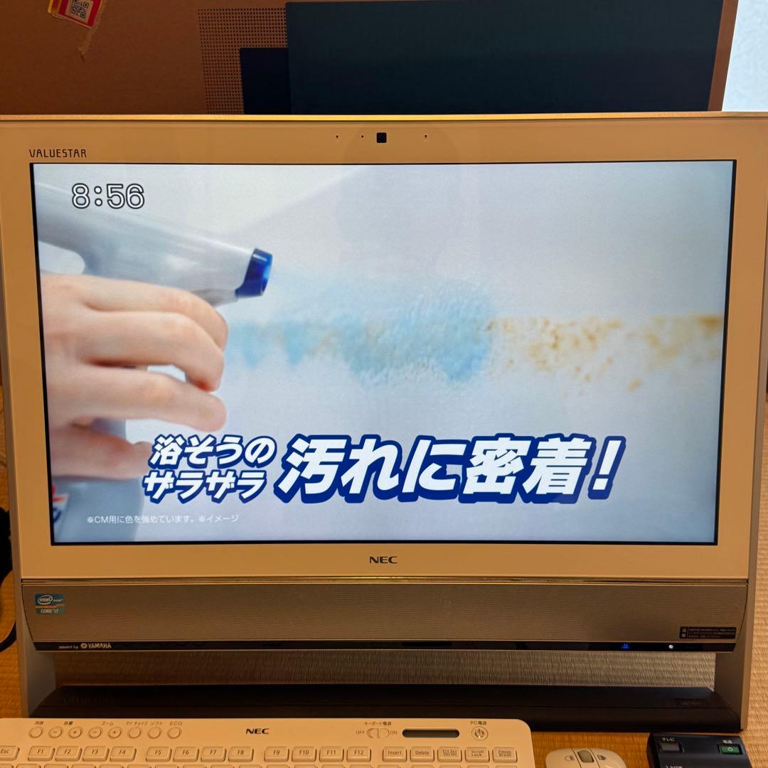 NEC Valuestar デスクトップPC テレビ機能搭載VN770JS1YW
