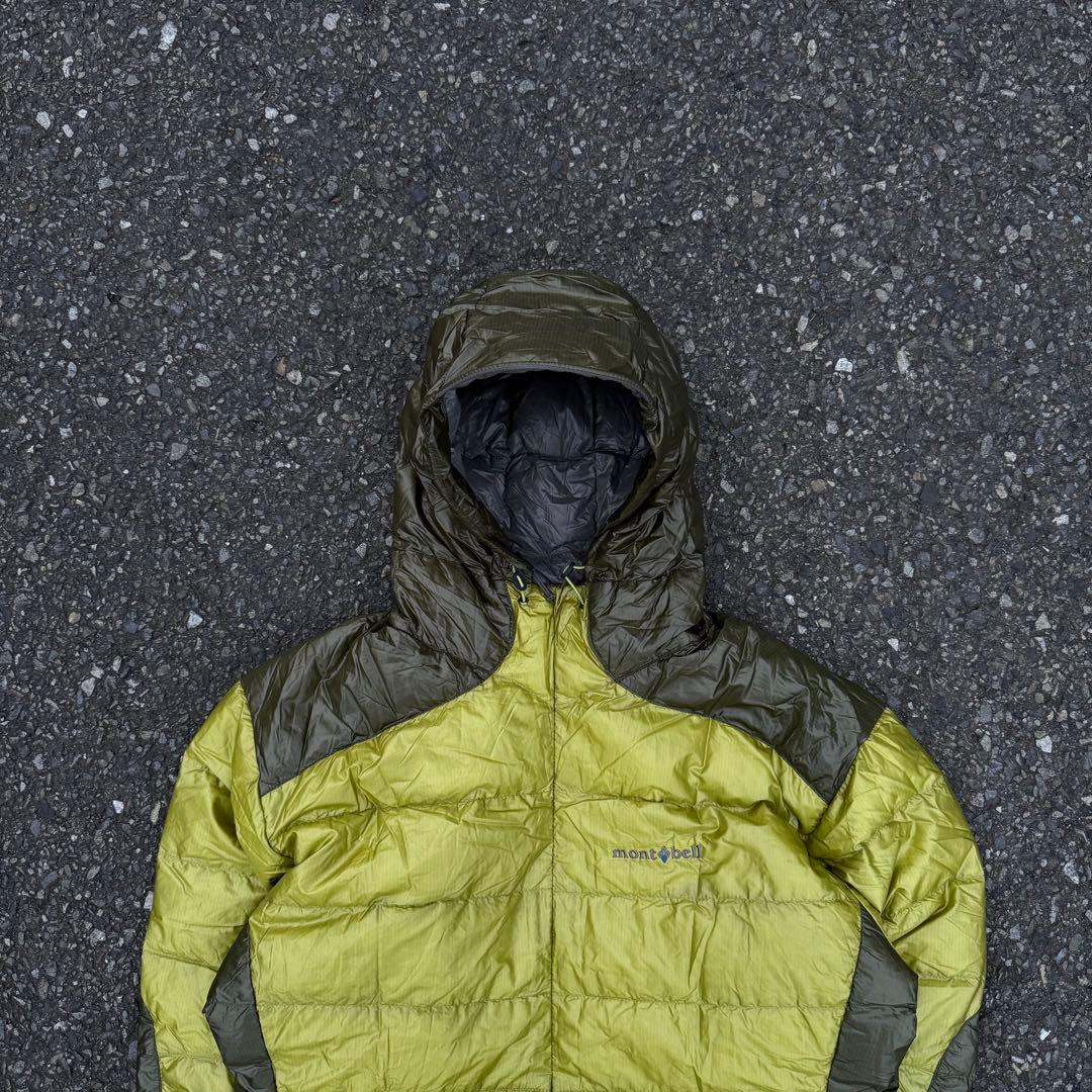 【ほぼ未使用✨】超軽量❗️montbell アルパインダウンパーカ グリーン　L