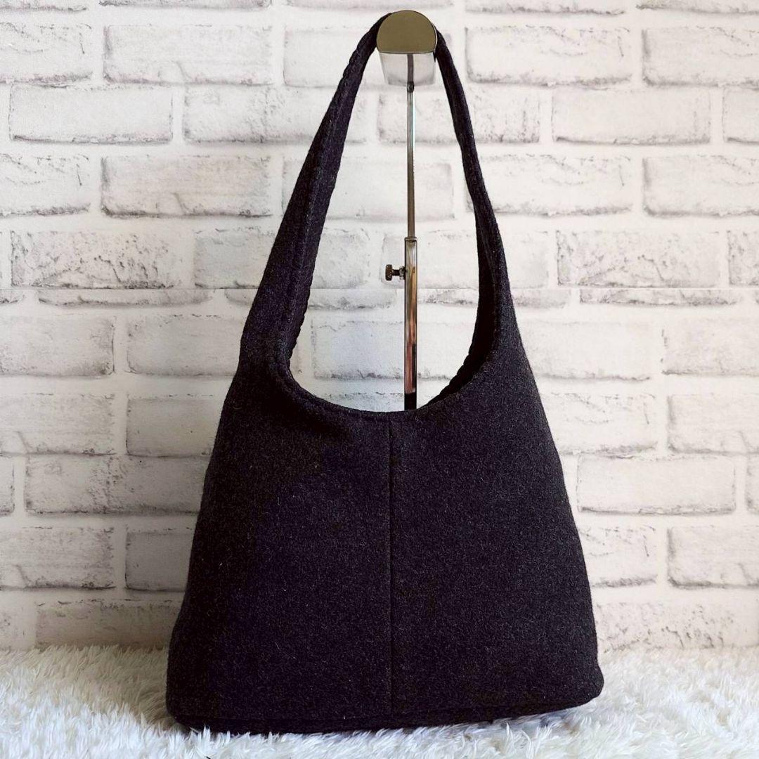 希少 ミュウミュウ アーカイブ ショルダーバッグ 90s ワンショルダー ウール