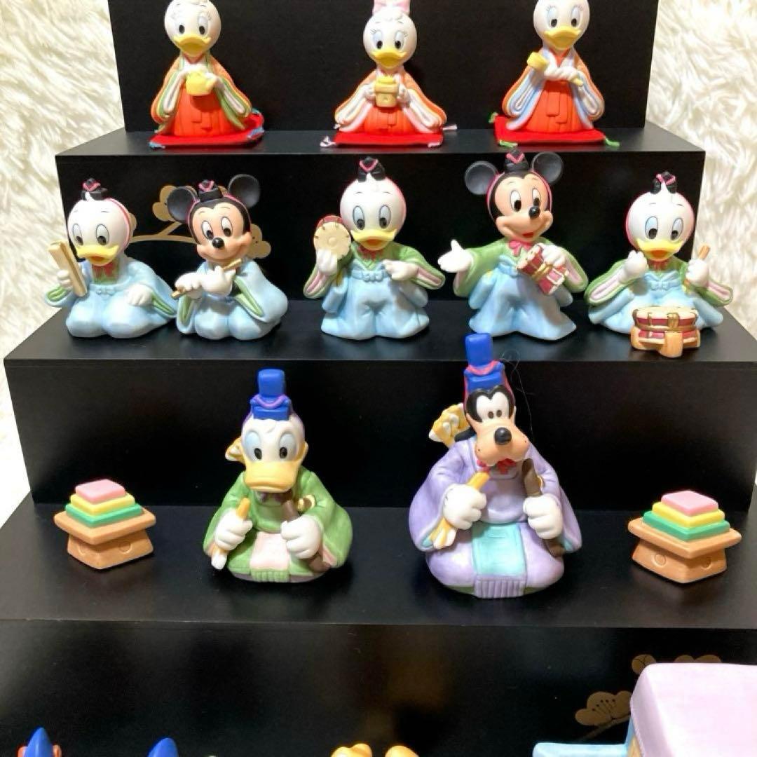 くーちゃん⭐️希少⭐️激レア ディズニー雛人形 五段飾り 陶器製 ひな祭り