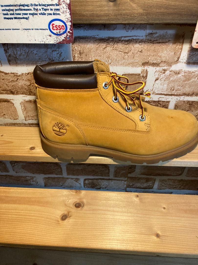 Timberlandベーシックチェッカ US9w JP27です