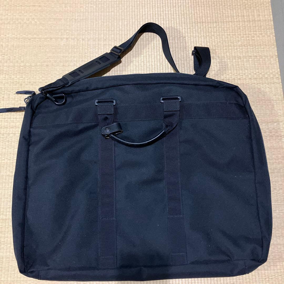 PORTERガーメントケースブラックナイロン製