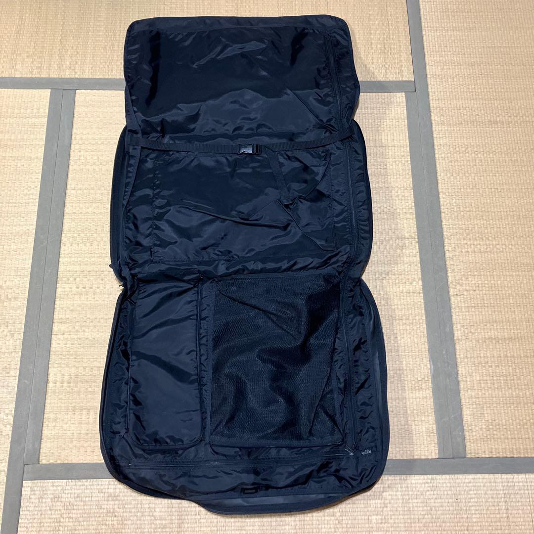 PORTERガーメントケースブラックナイロン製