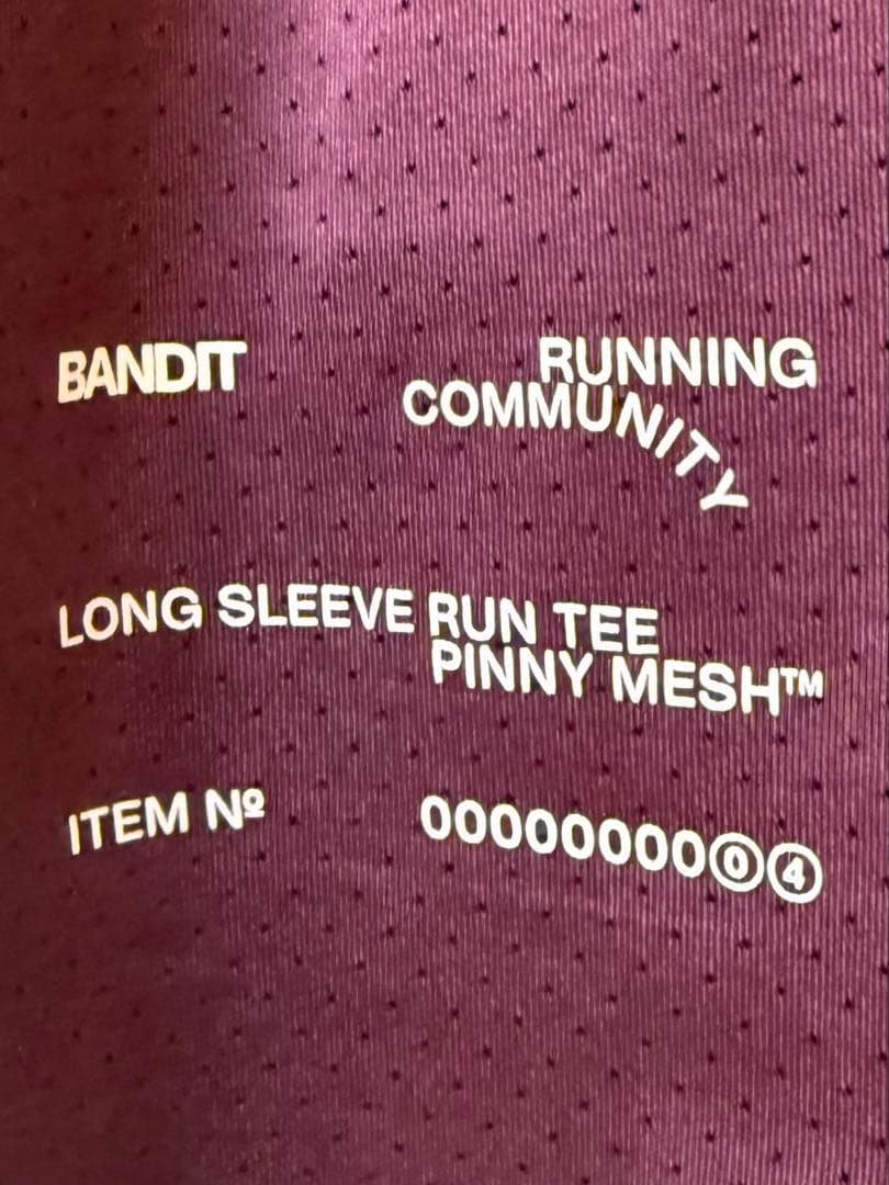 BANDIT_ NANOMESH_バンディット_ナノメッシュロングスリーブ