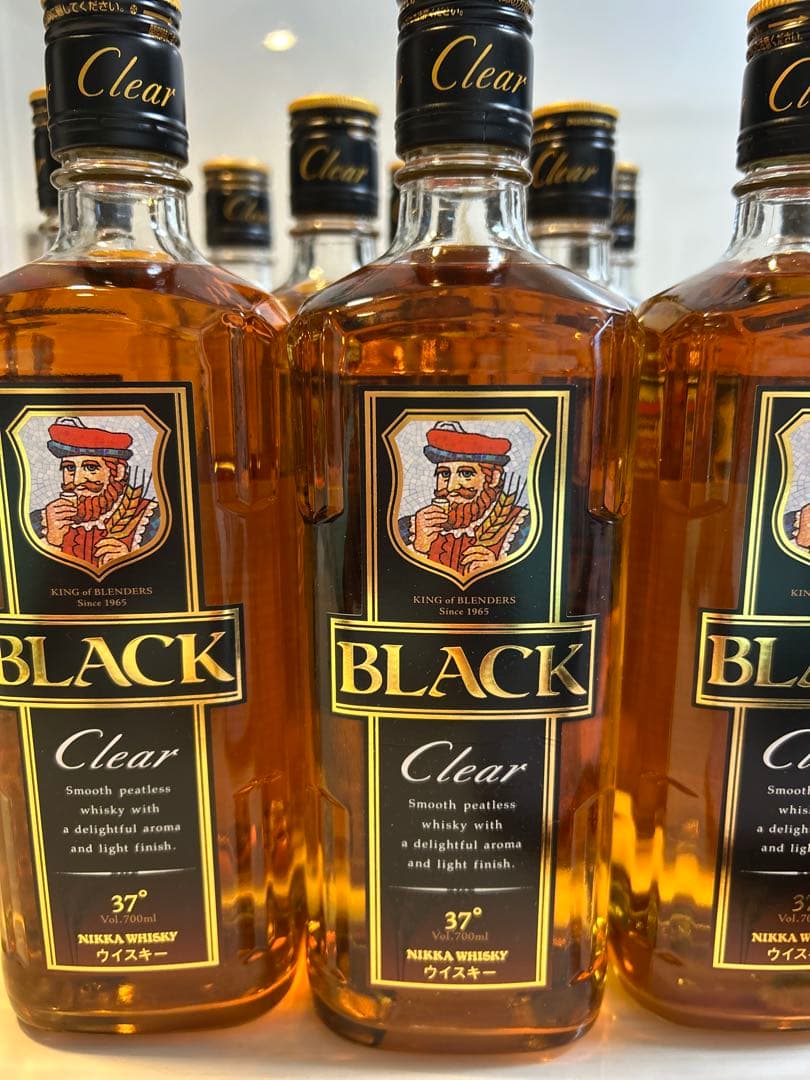 新品11本　ブラックニッカ　クリア 37% 送料無料　〈11本〉