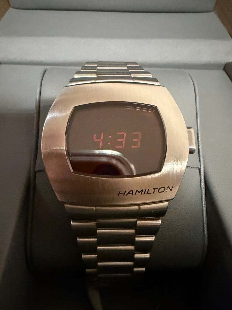 ハミルトン HAMILTON PSR パルサー クォーツ メンズ箱、保証書付き