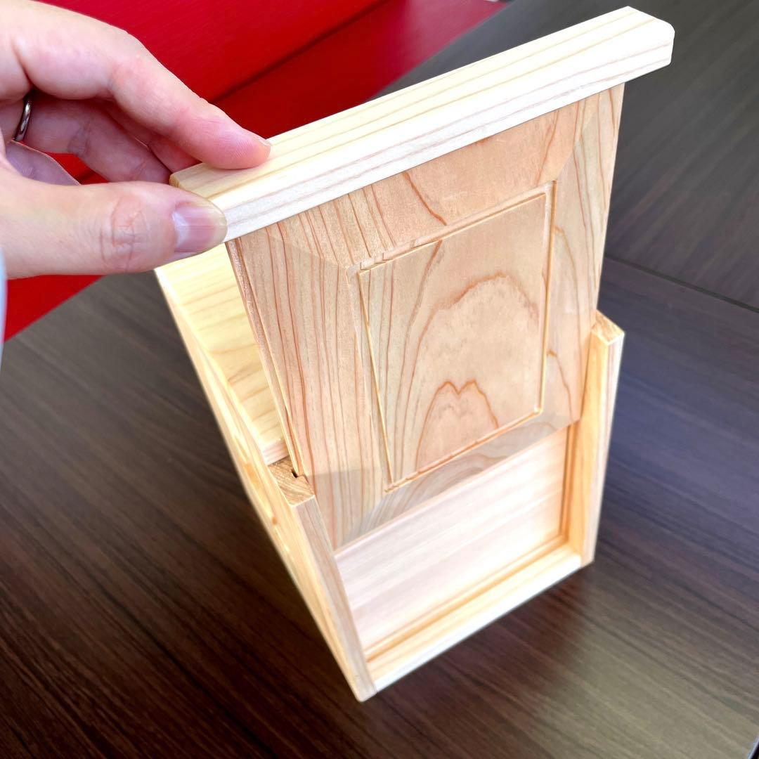 ハンドメイド*檜の遊山箱*お弁当箱* 小物入れ