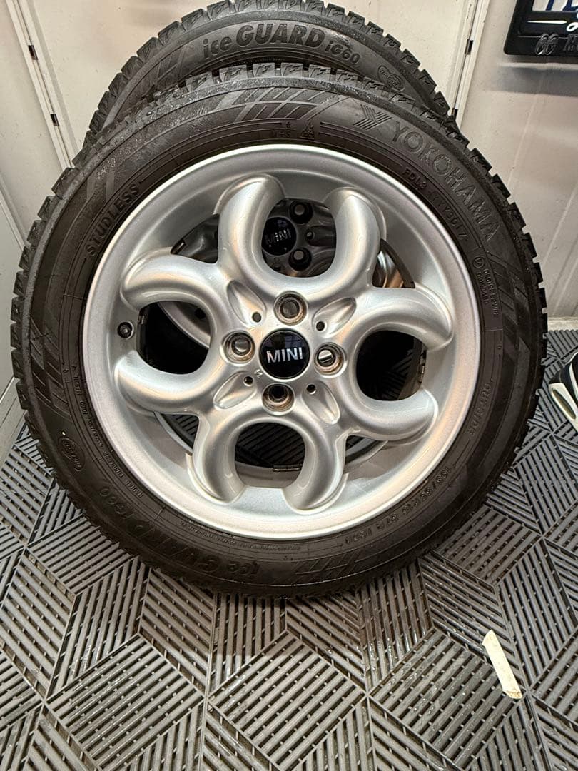 千葉MINI 純正ホイール　スタッドレス　セット　ミニクーパー　r56