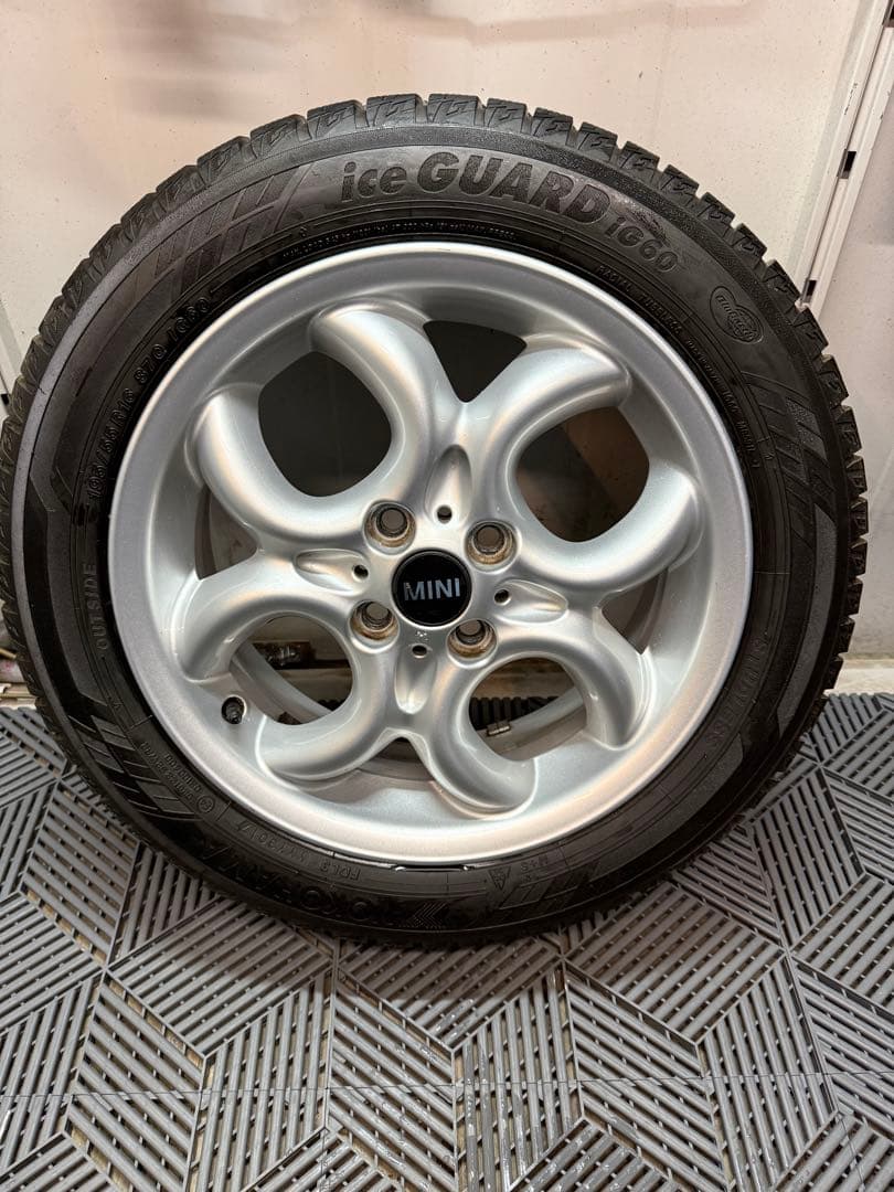 千葉MINI 純正ホイール　スタッドレス　セット　ミニクーパー　r56