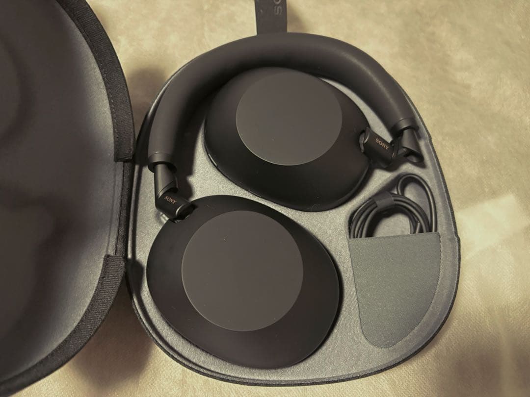 ソニー(SONY)WH-1000XM6 ブラック:ワイヤレスヘッドホン