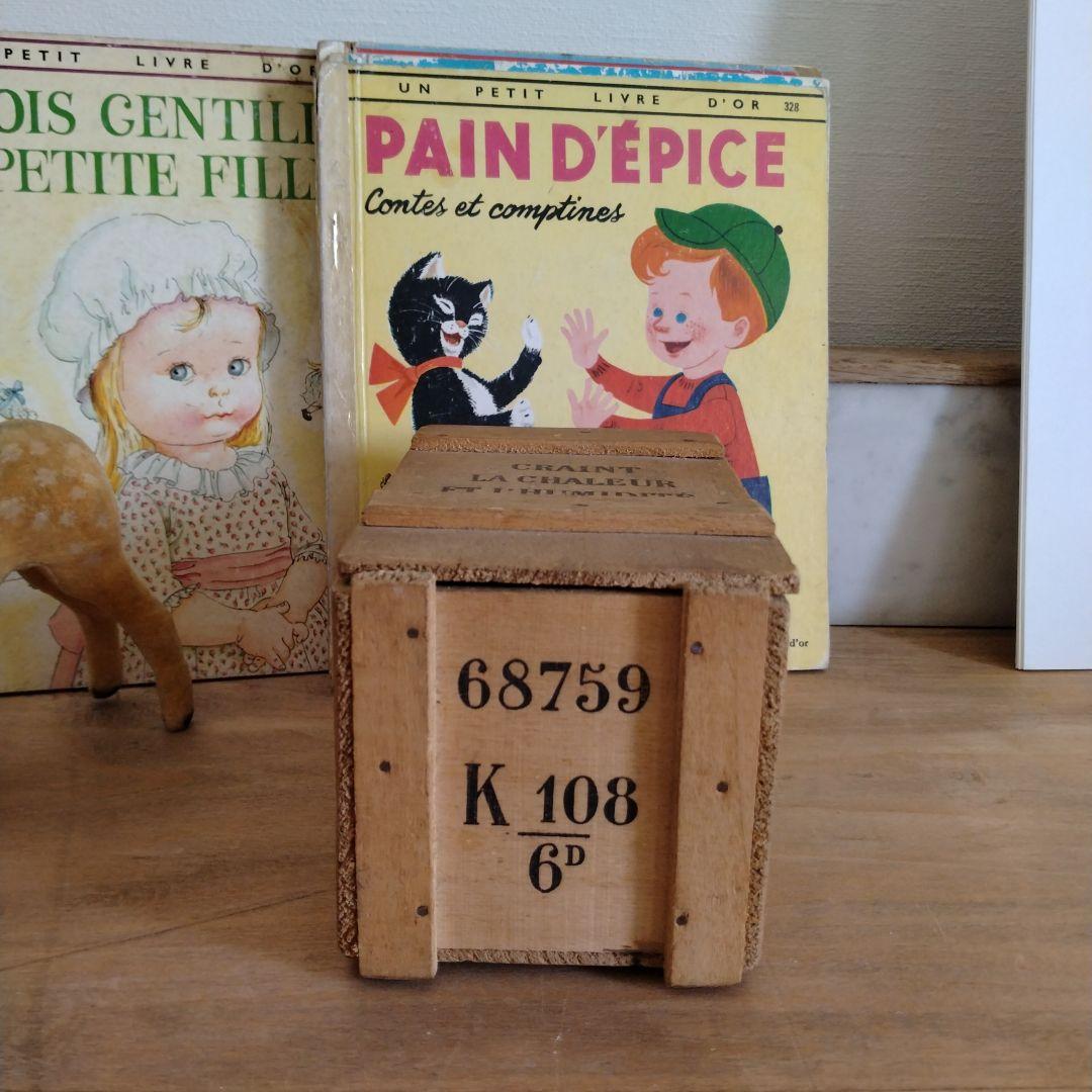 再入荷！美品ショコラティエ『ショコラムニエ』の木箱/ドール・アンティーク