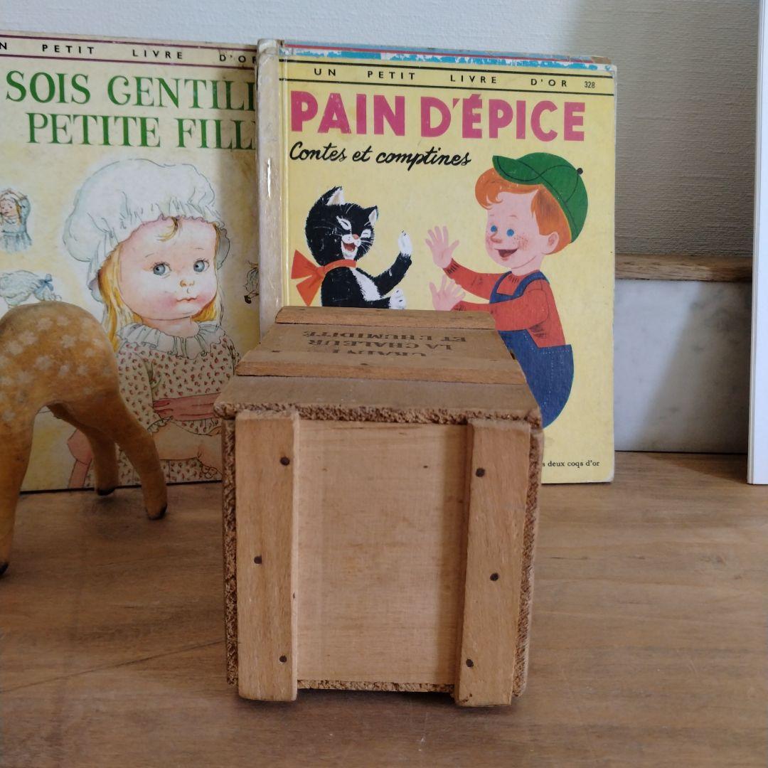 再入荷！美品ショコラティエ『ショコラムニエ』の木箱/ドール・アンティーク