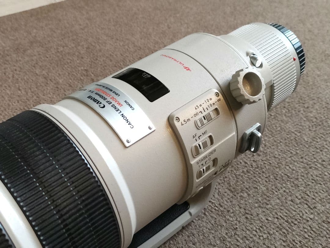 CANON EF 500mm 1:4 L IS USM キャノン 望遠レンズ