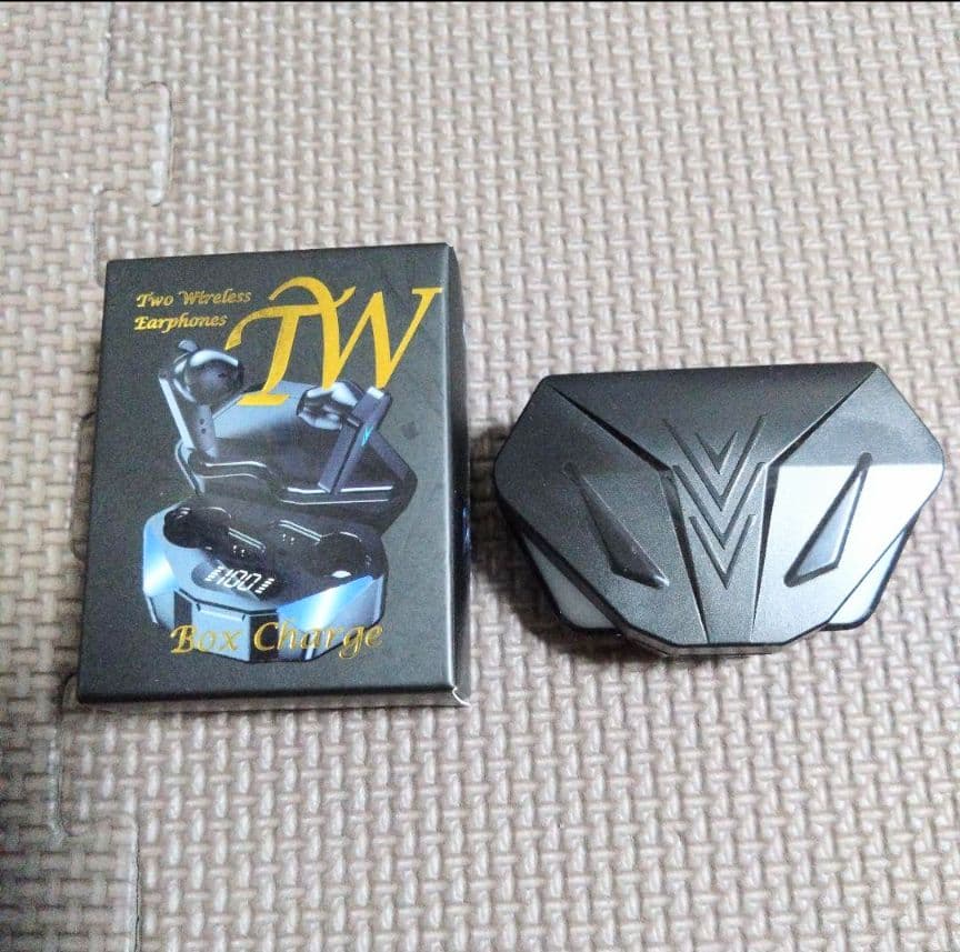 X15 ゲーミングイヤホン 60ms超低遅延 充電ボックス付きワイヤレスイヤホン