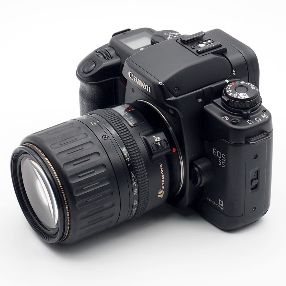 動作品・実写確認済 Canon EOS 55＋EF35-135mm f4-5.6