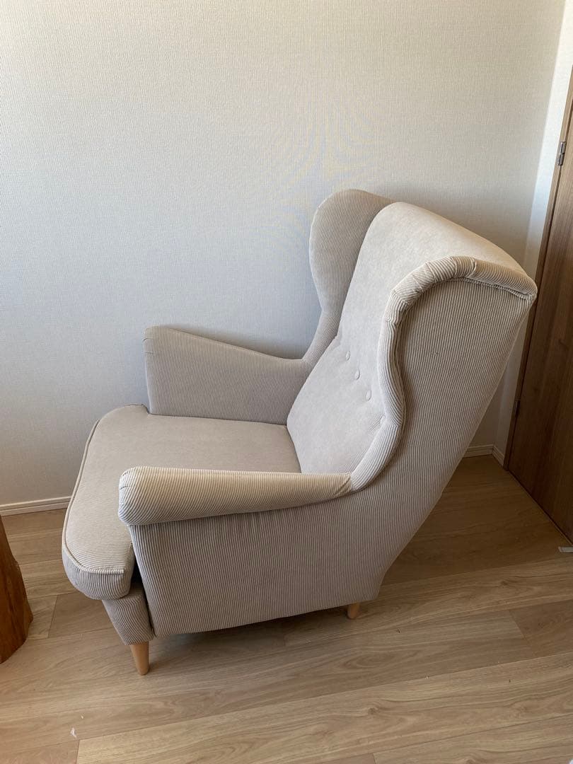 【美品】IKEA STRANDMON ストランドモン ベージュ　定価34990円