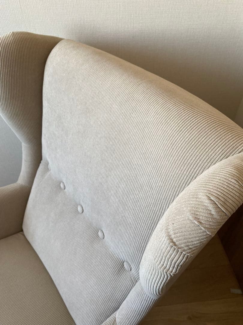 【美品】IKEA STRANDMON ストランドモン ベージュ　定価34990円