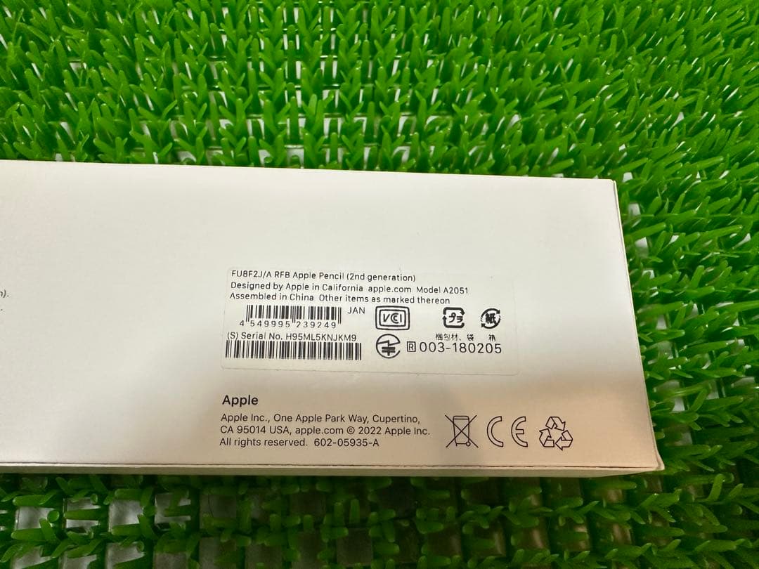 【美品】Apple Pencil 第2世代　箱・説明書あり