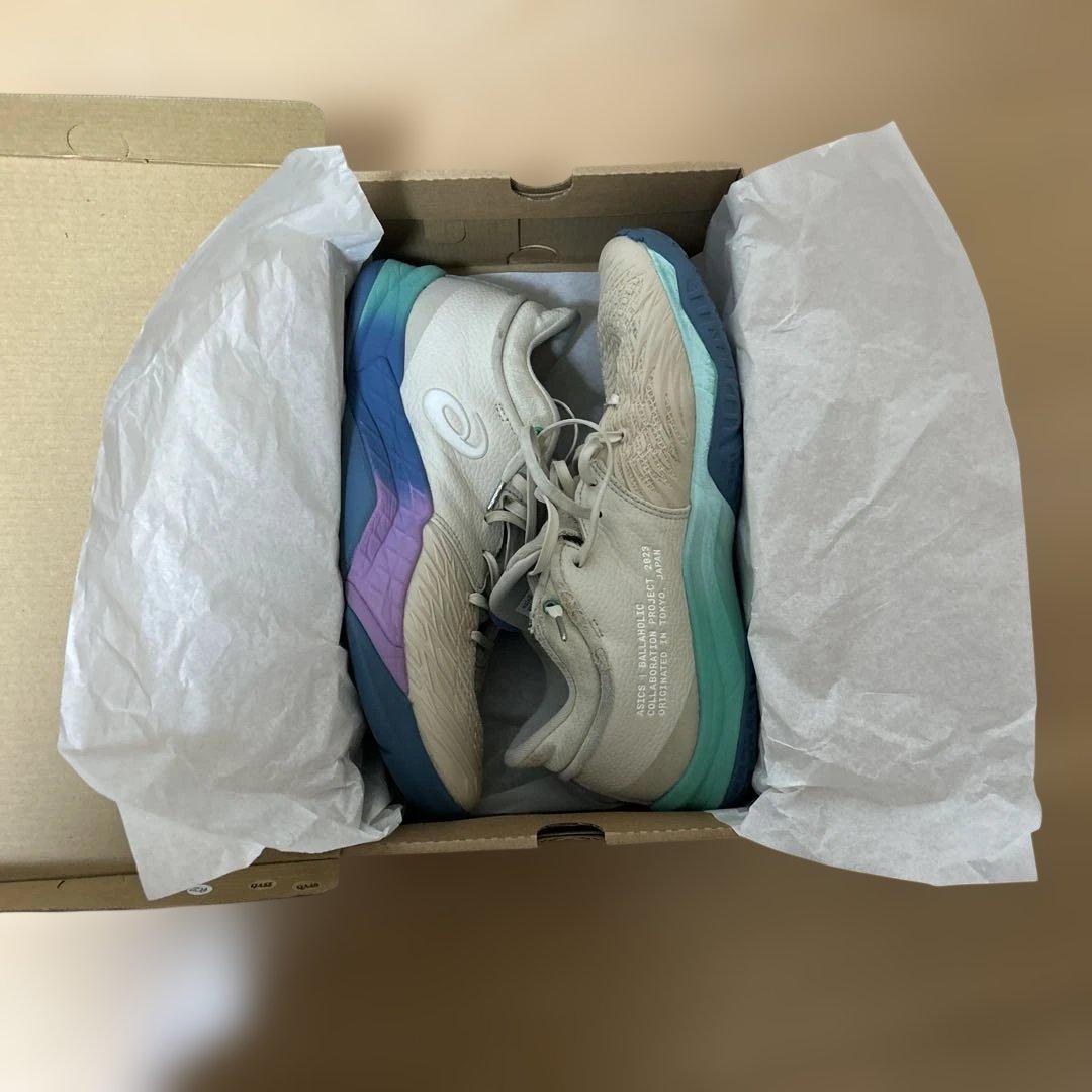 asics ballaholic アンプレアルスlowバスケットシューズ