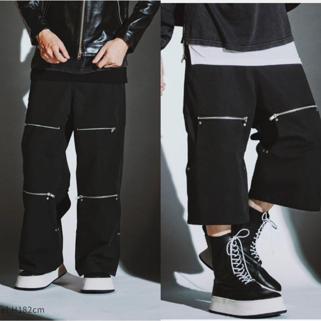 （新品）NOID. 25AW2wayワイドパンツ Rick Owens