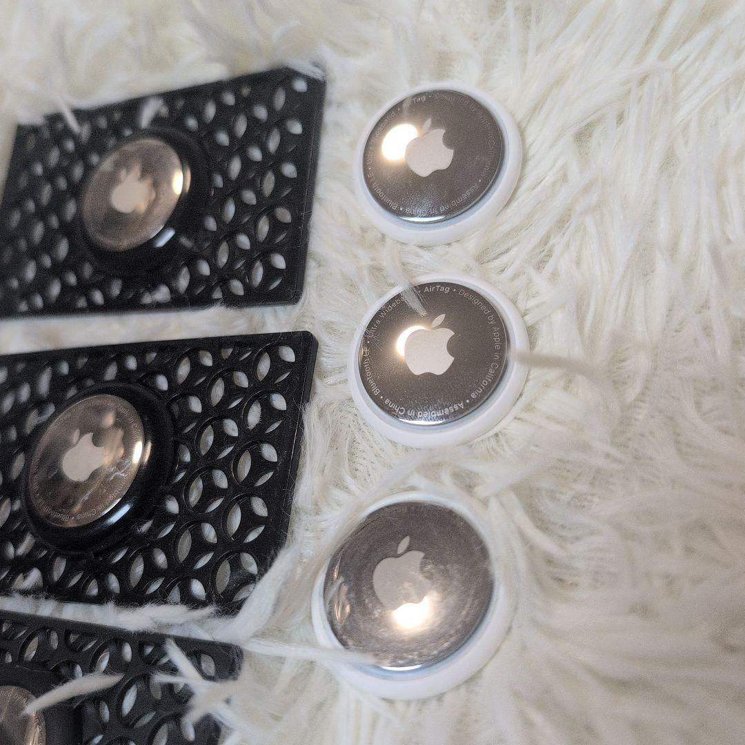 Apple AirTag 本体 6個セット ホワイト　エアタグ