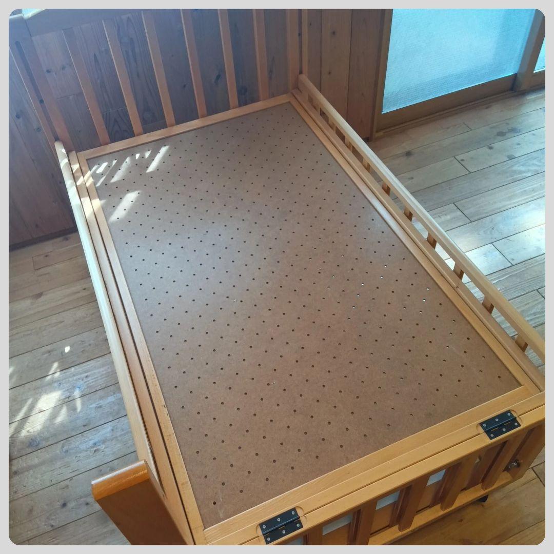 ヤマサキ　ベビーベッドスリーオープンベッド b-side⭐︎artbayern様用