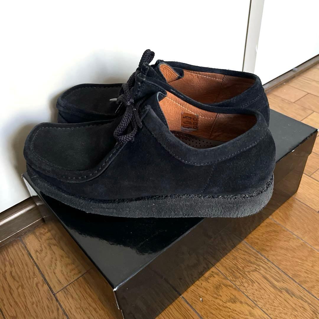 Padmore & Barnes P204 スエードダービー 黒 UK7