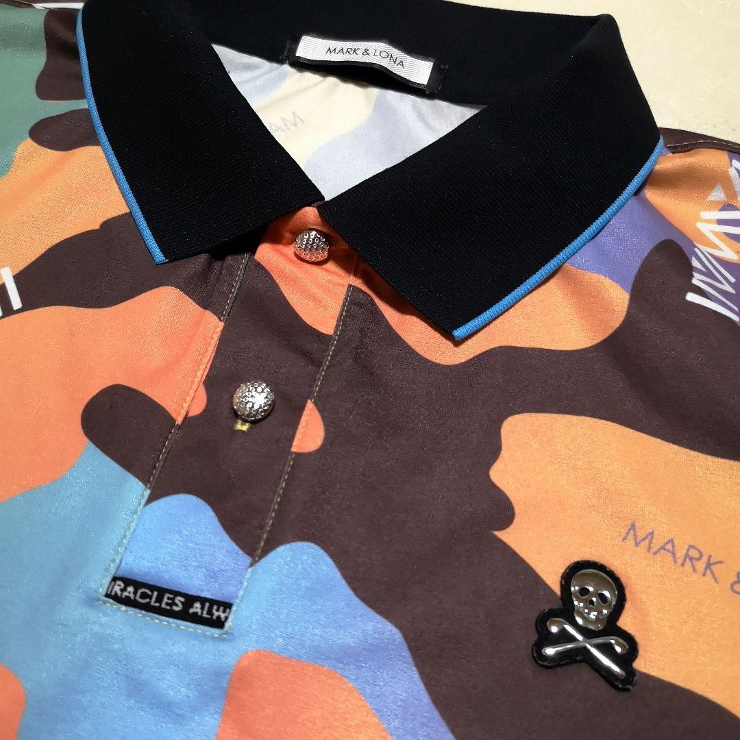 MARK&LONA★ハワイ限定カモフラポロシャツ48パーリーゲイツキムタクムータ