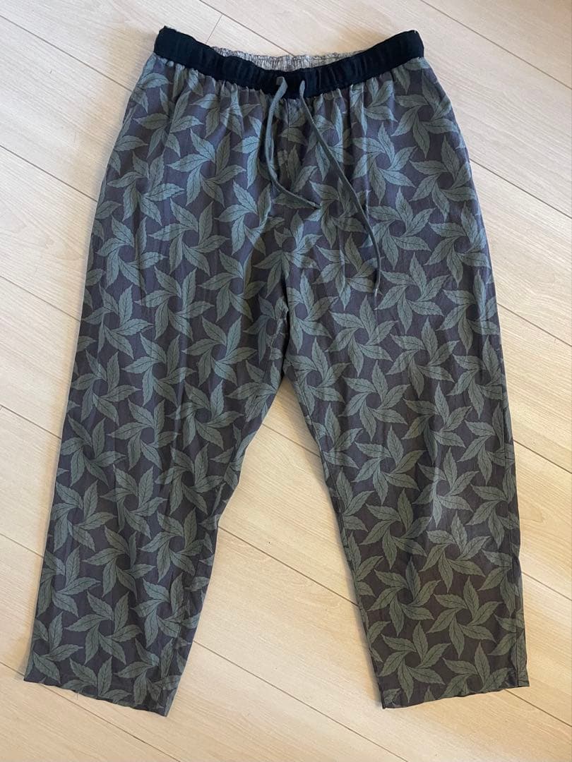 GO HEMP セットアップ ヘンプ コットン 半袖シャツ イージーパンツ M