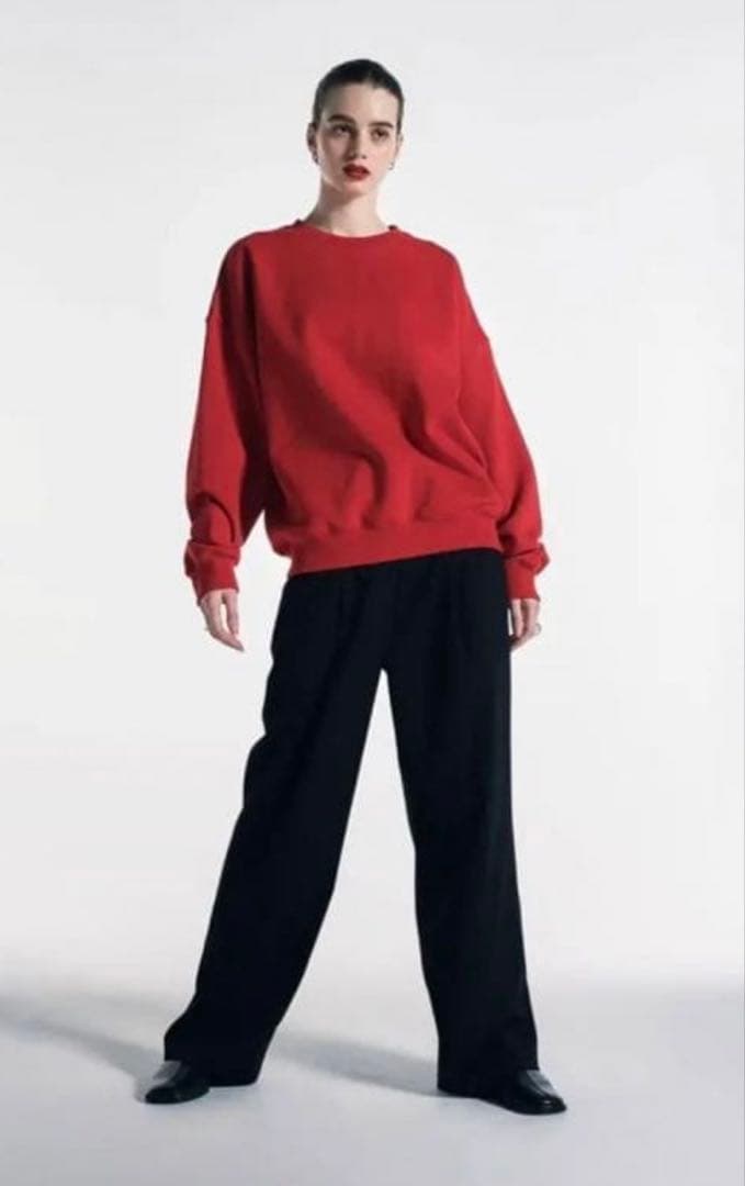 【美品】GADID ANONIEM 赤 スウェット