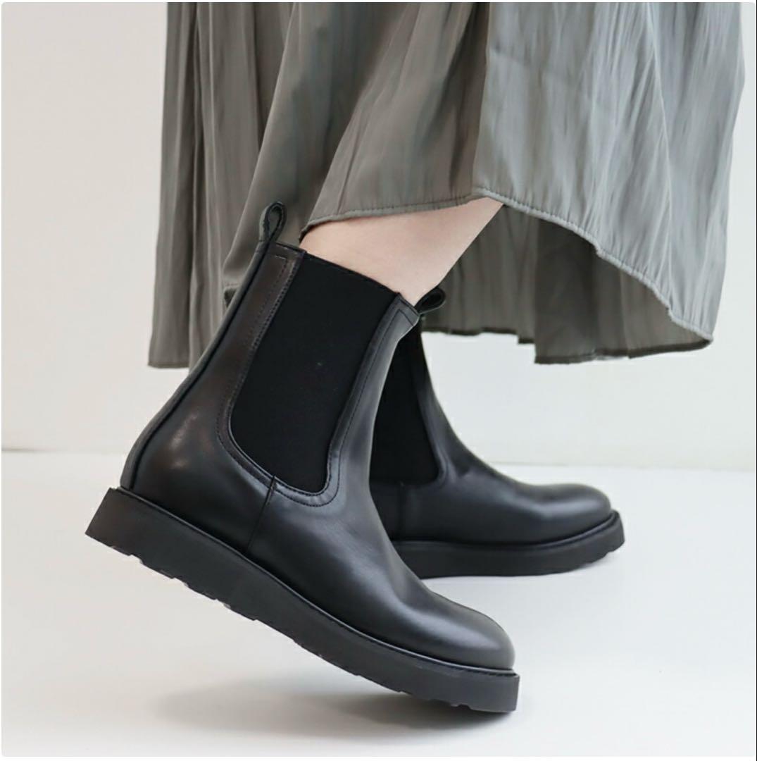 値下げREMME レメ　サイドゴアブーツ　37 23.5cm