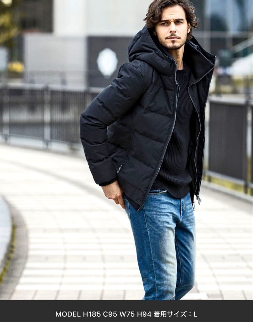 ヨシ‼️【 AKM エイケイエム 】ダウンジャケット ブラック M