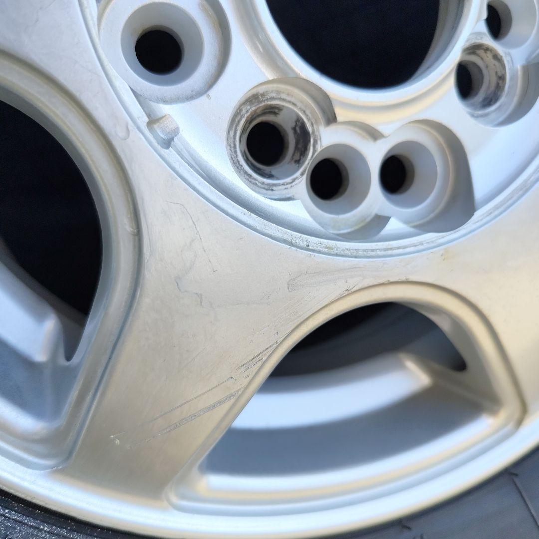 ①ブリヂストン W300 145R12 タイヤ×アルミ セット品 ２本