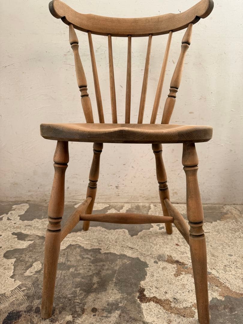 ビンテージ ダイニングチェア　カフェチェア 剥離 no1