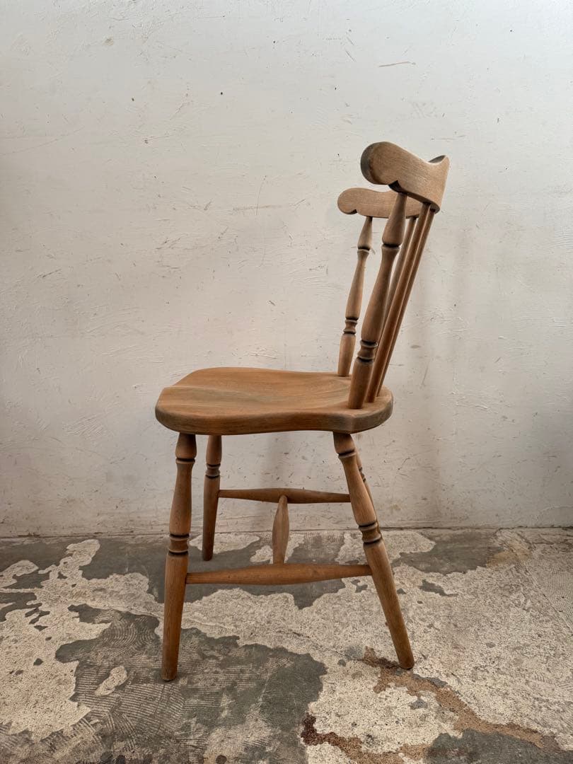 ビンテージ ダイニングチェア　カフェチェア 剥離 no1