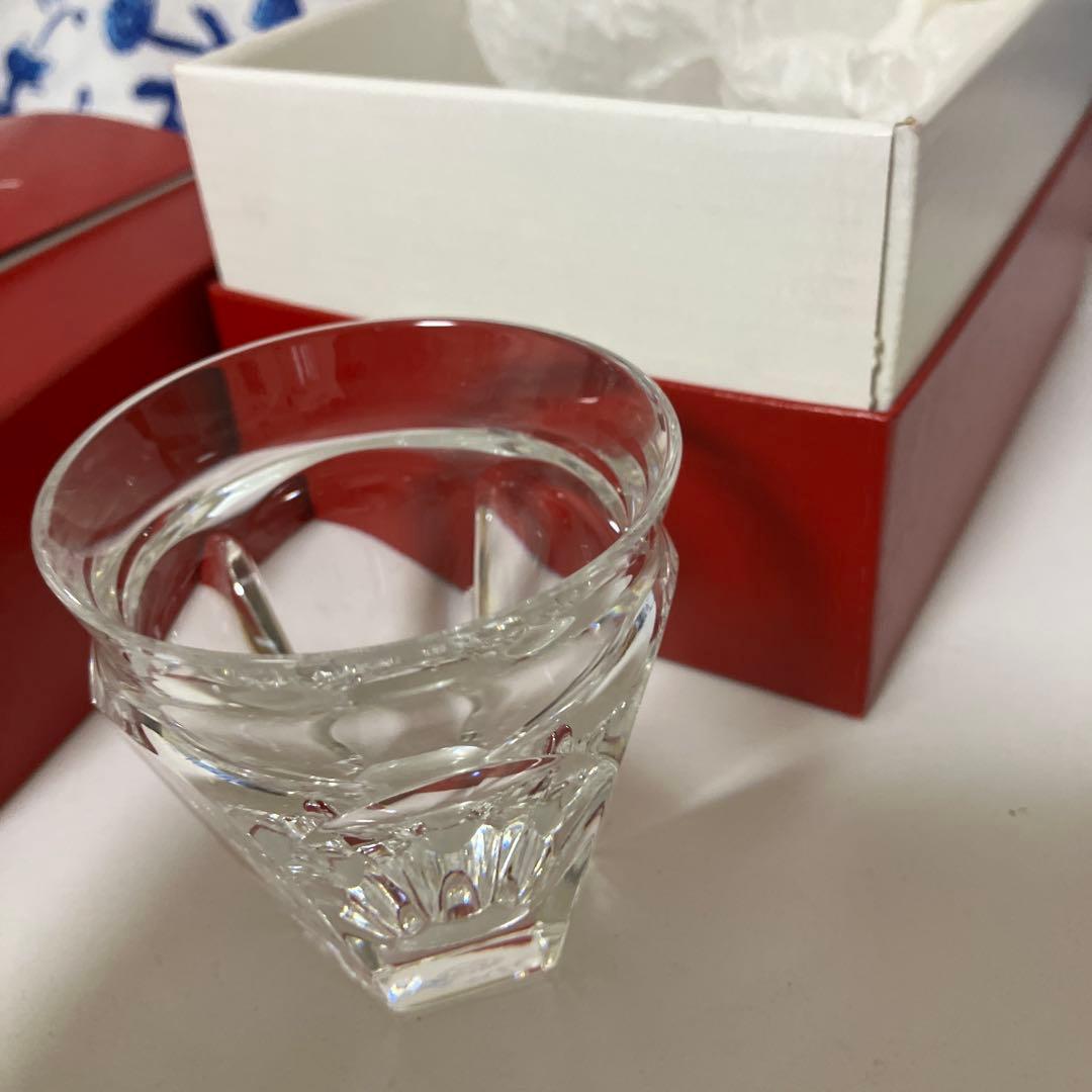 バカラ　Baccarat グラス　赤い箱入り