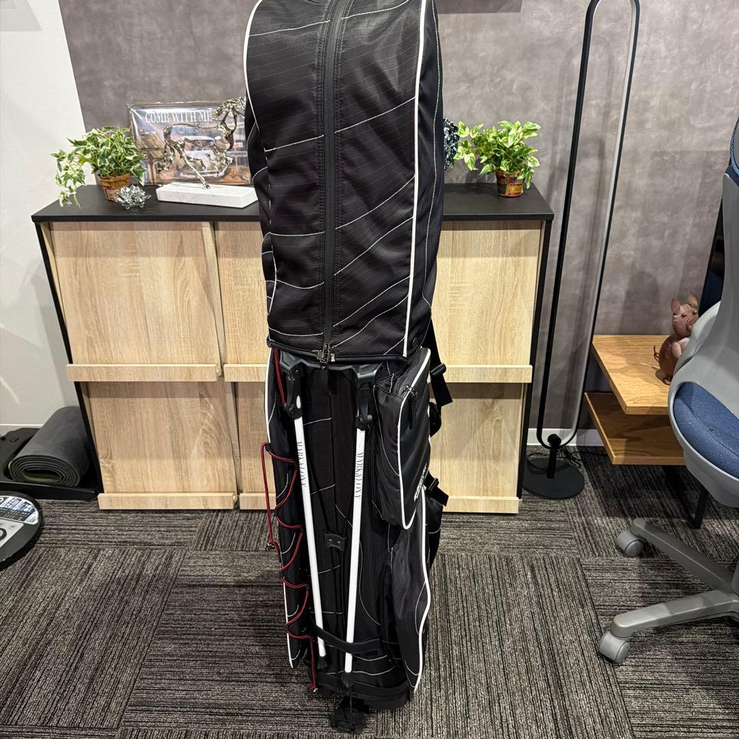 マークアンドロナ　スタンドキャディバッグ ブラック