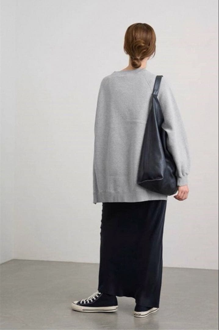 FRAMeWORK ラグランポンチョスエット　グレー