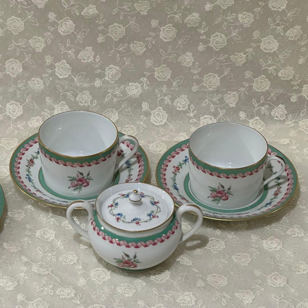 アビランド Haviland マリーアントワネット シュガーポット☆